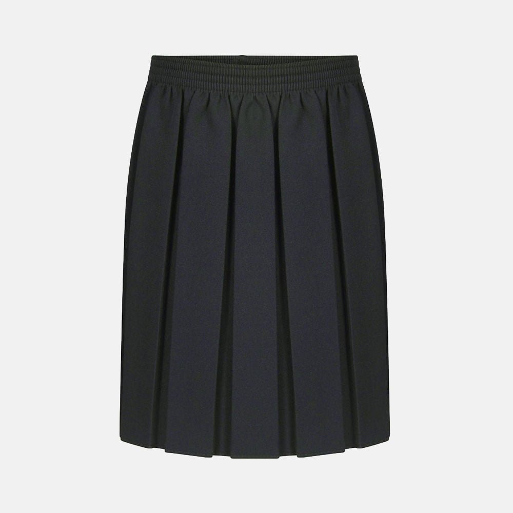 Girls School Elasticated Waist Box Pleated Skirts In Navy Blue | a2z ...