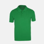 Unisex School Polo Shirts In Sea Green Colour