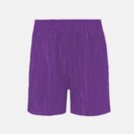 kids School Gym Football PE Shorts In Purple Colour